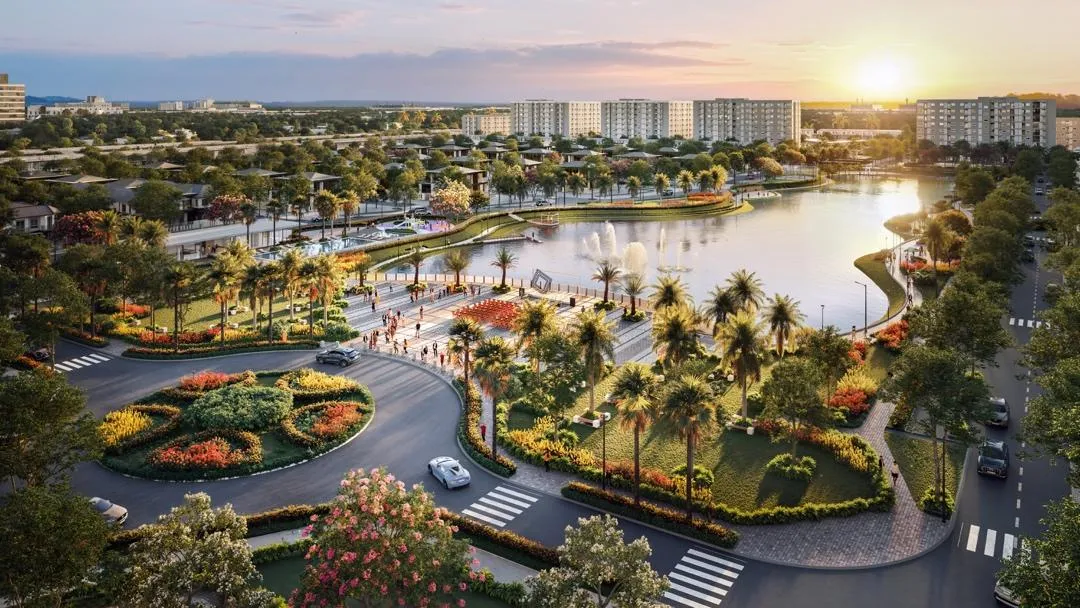 Dự án Nam Long II Central Lake tại Cần Thơ là ví dụ điển hình về đô thị tích hợp của Nam Long
