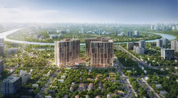 Phối cảnh kiến trúc dự án EHome của Nam Long tại miền Bắc