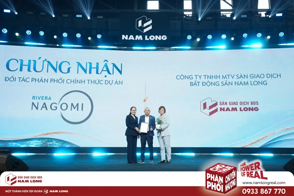 Đội ngũ Sàn Nam Long tại Kick-off Rivera Nagomi ngày 19/09/2026